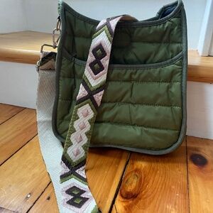 Brand New Cross-Body Nylon Bag